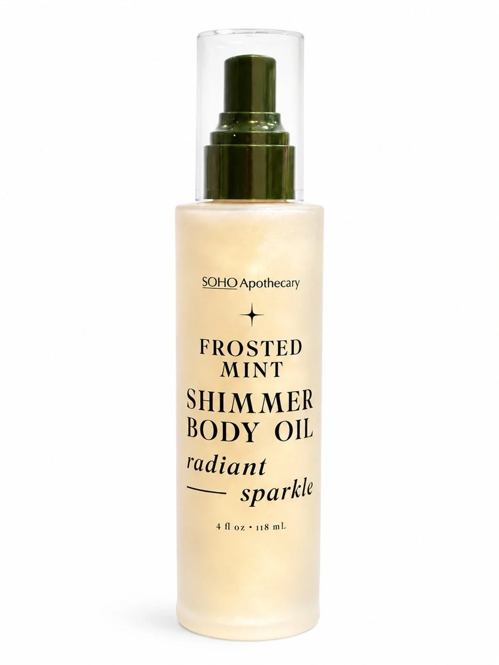 SOHO Apothecary Frosted Mint Shimmer Body Oil
